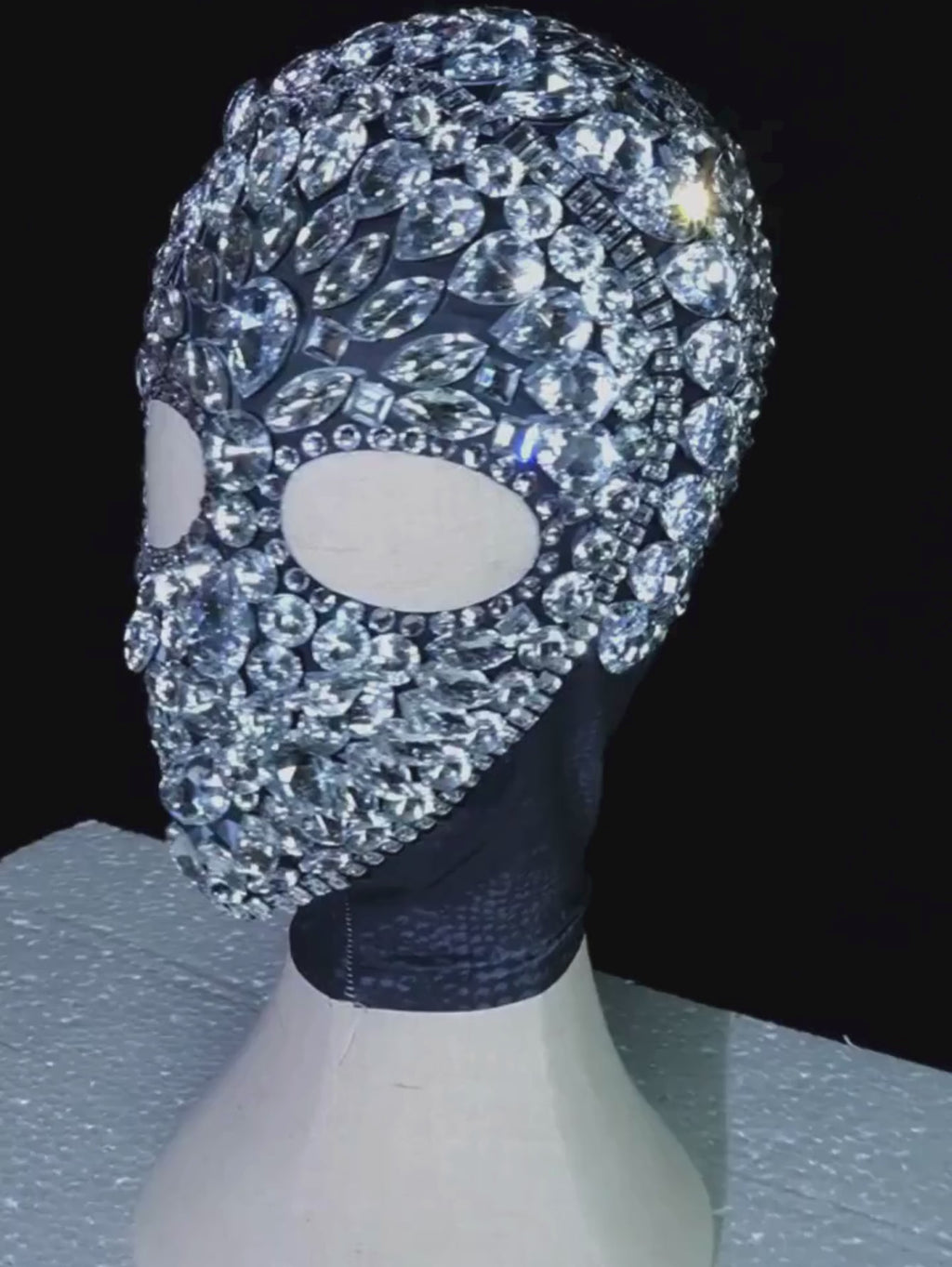 Diamond Masquerade Drag Queen Mask
