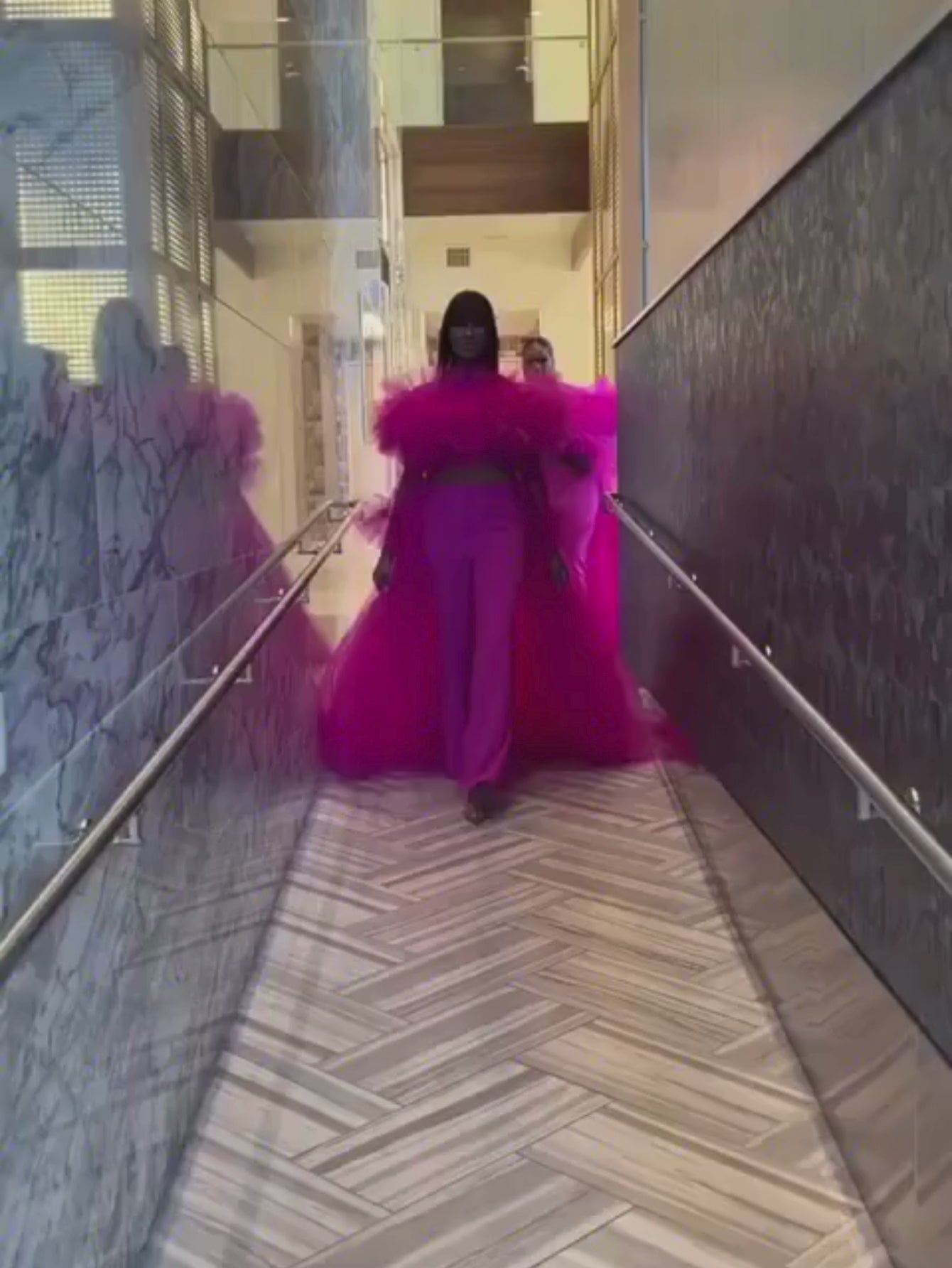 Hot Pink Birthday Instagram Cape