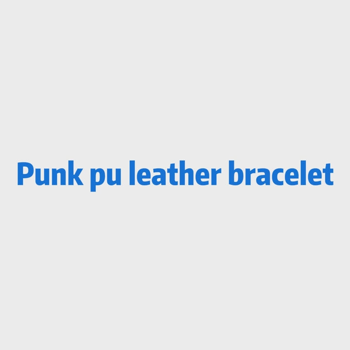 Rock Spiked Bracelet