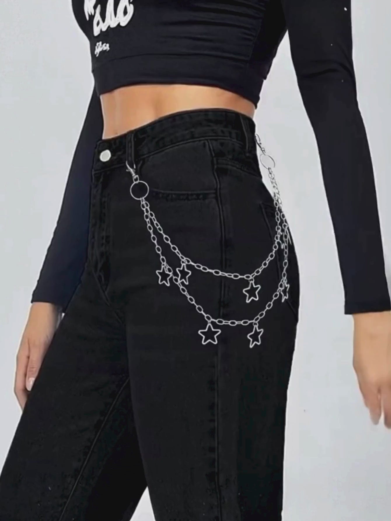 Star Astrology Wallet Chain