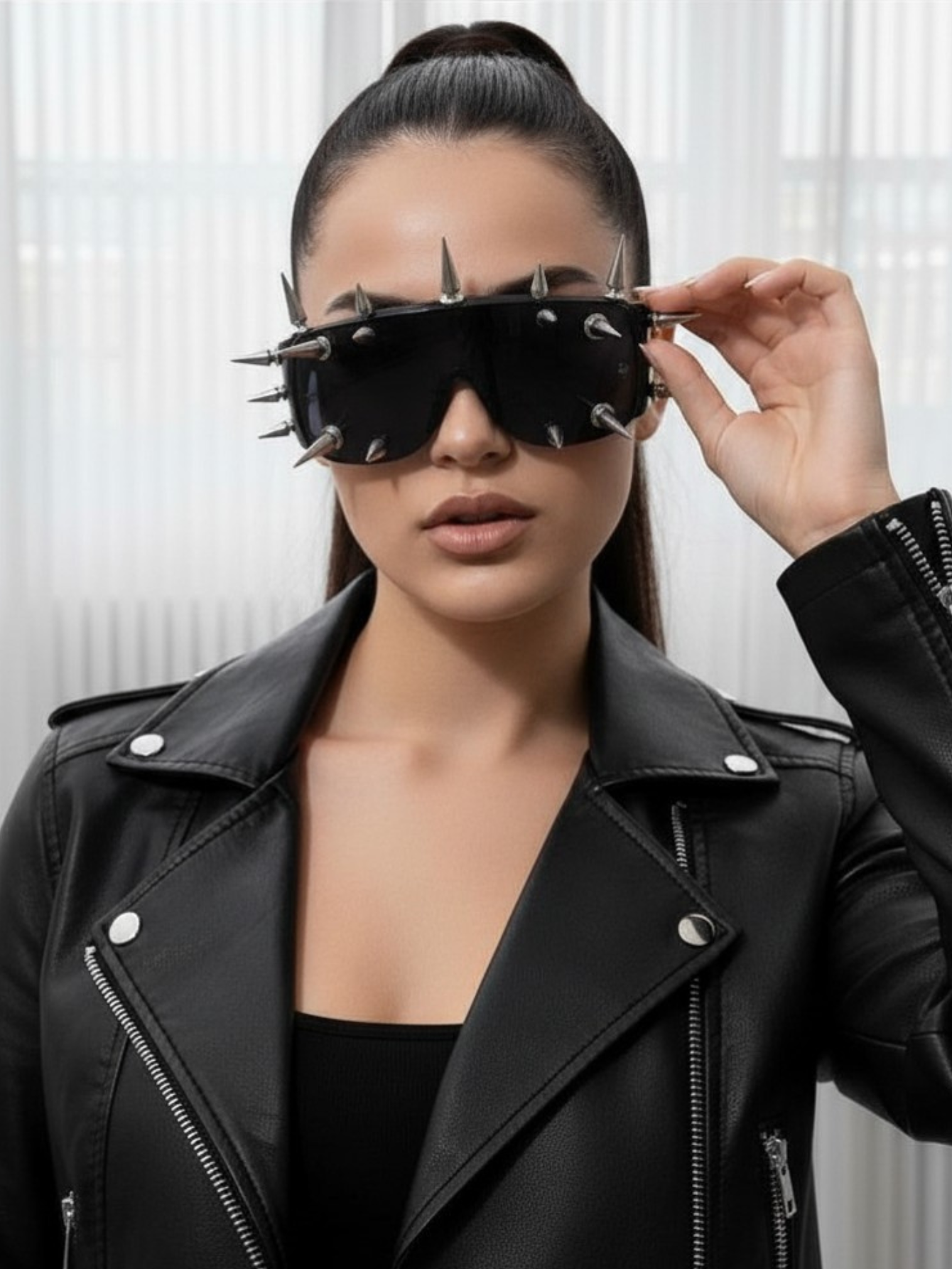 Spiked Punk Rock Sunglasses