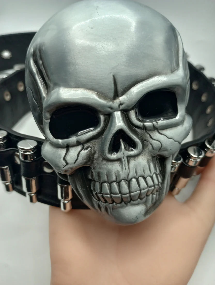 Skull Bullet Belt