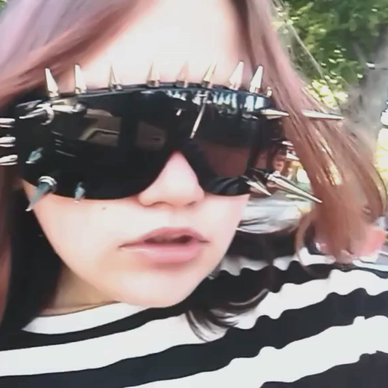 Spiked Punk Rock Sunglasses
