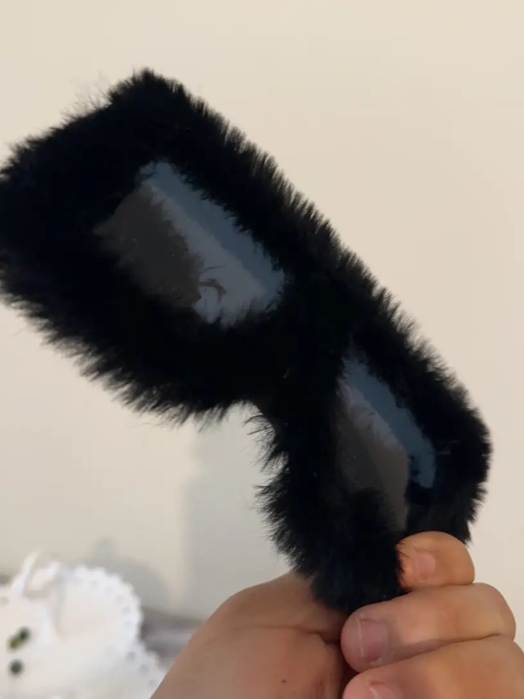 Fur Winter Sunglasses