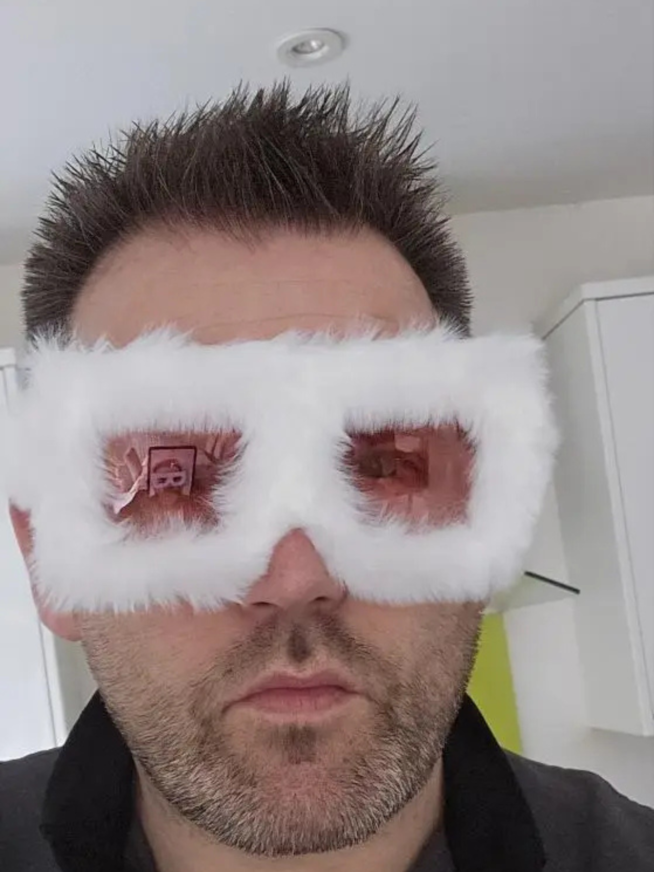 Fur Winter Sunglasses