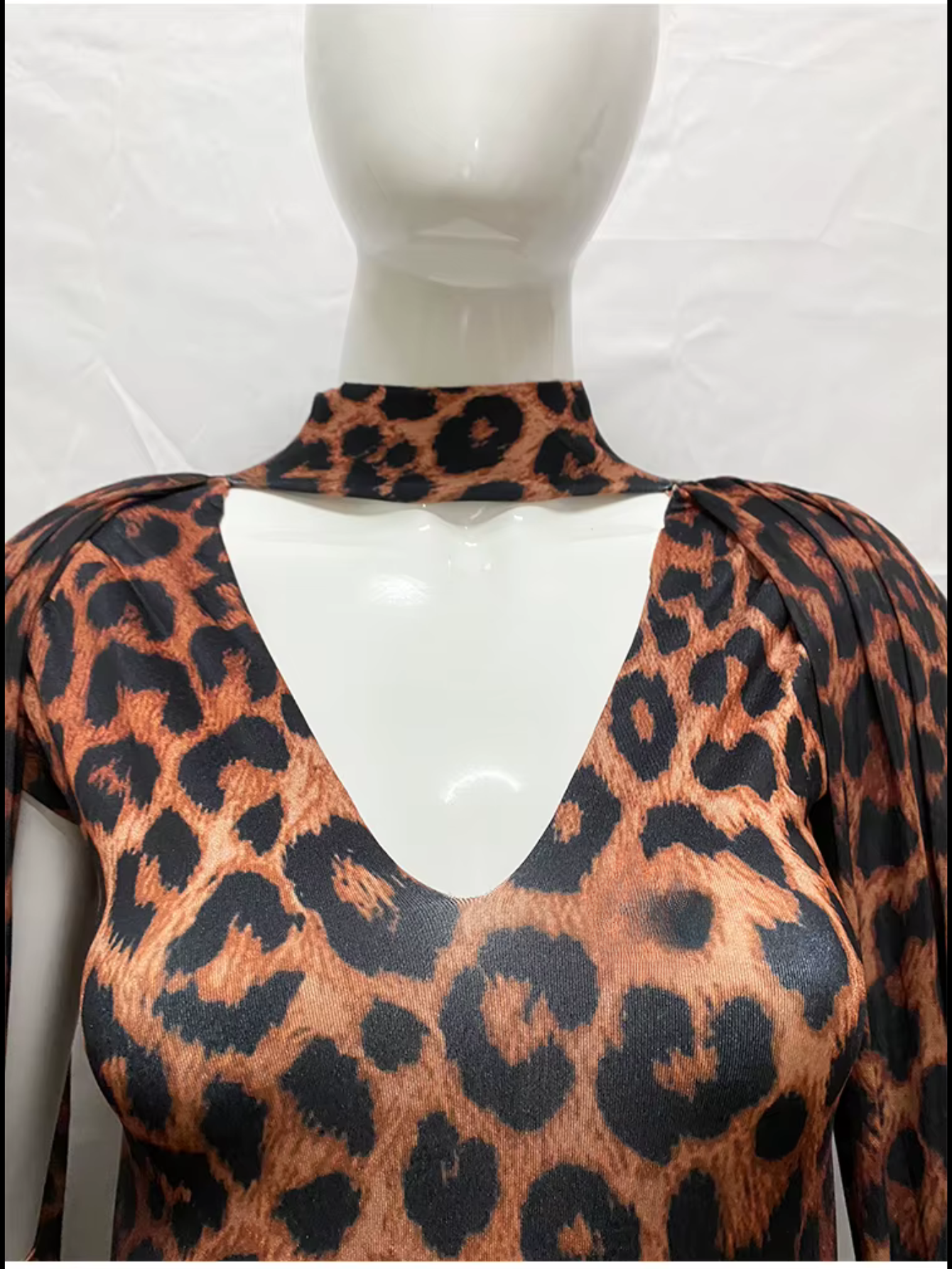 Leopard Drag Queen Costume With Gloves