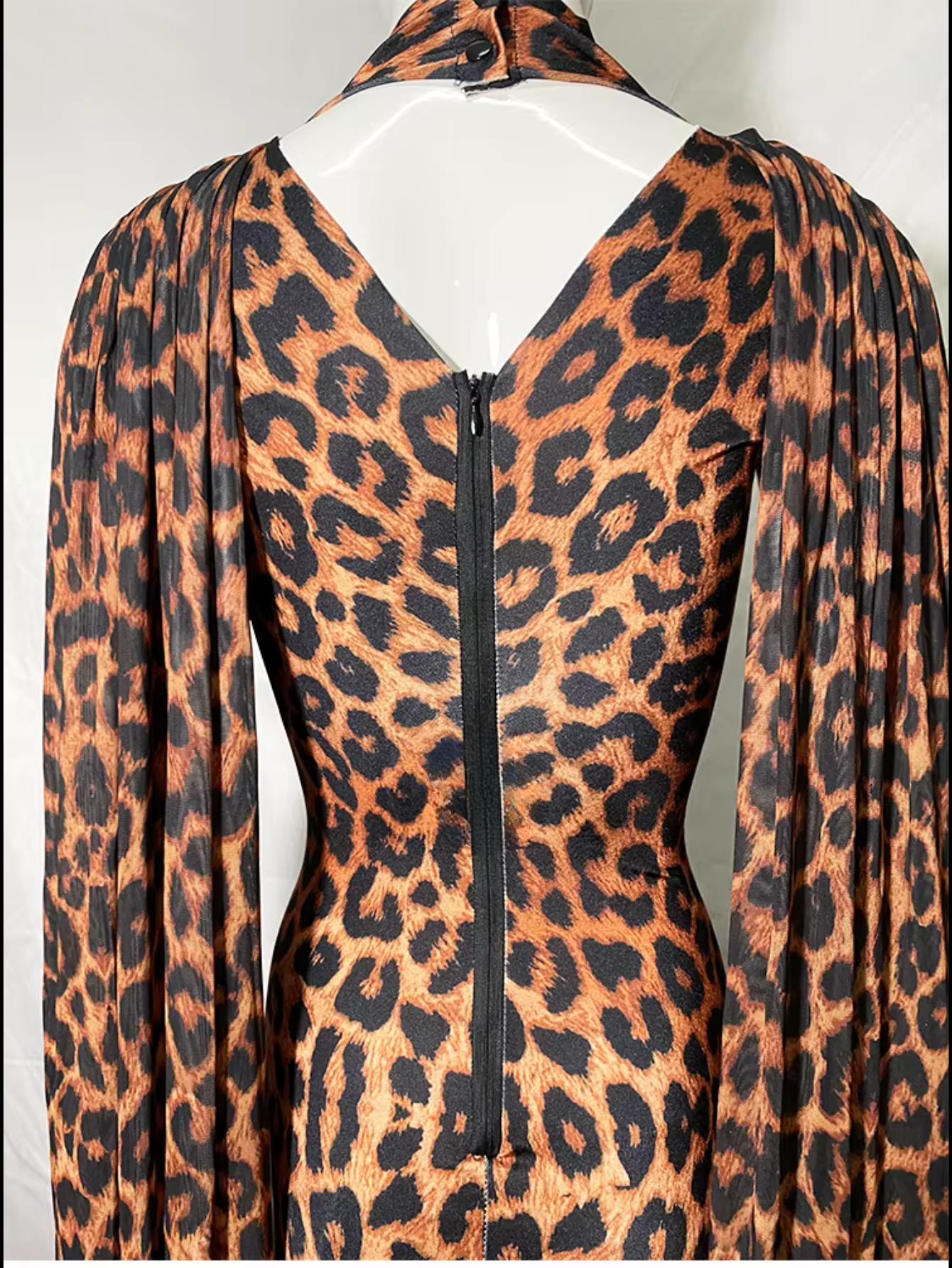 Leopard Drag Queen Costume With Gloves