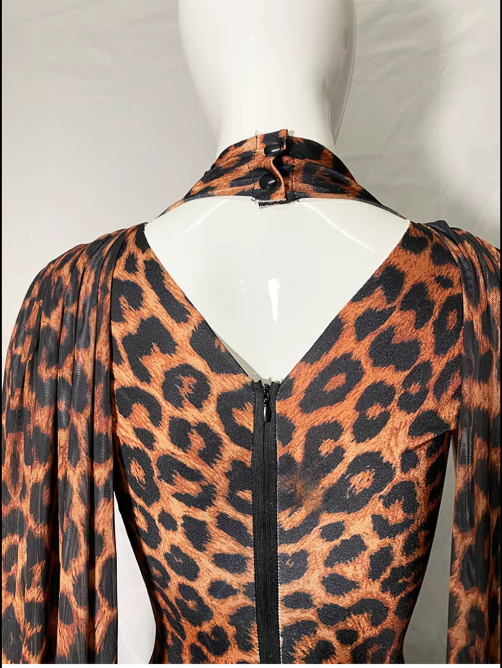 Leopard Drag Queen Costume With Gloves