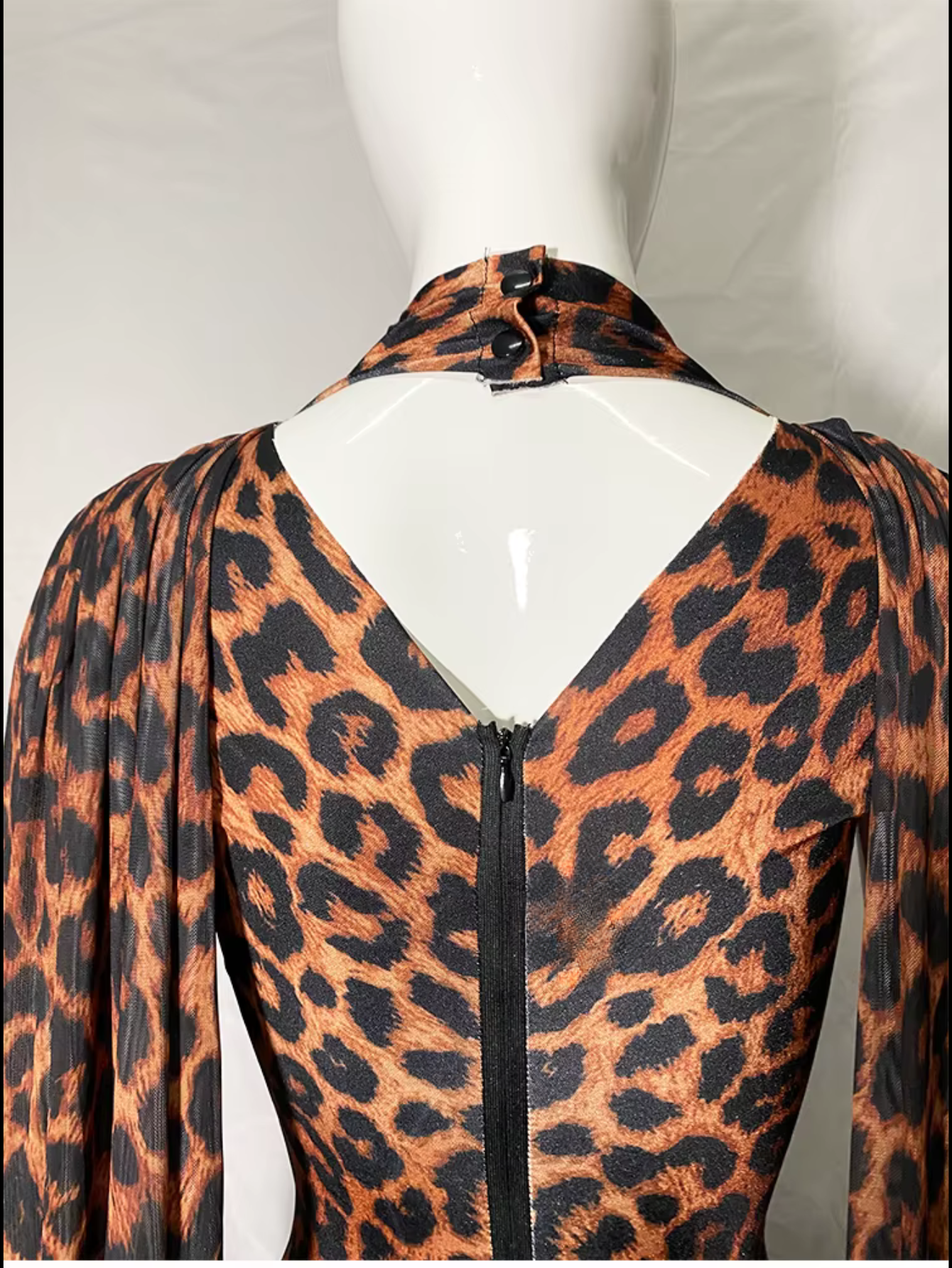 Leopard Drag Queen Costume With Gloves