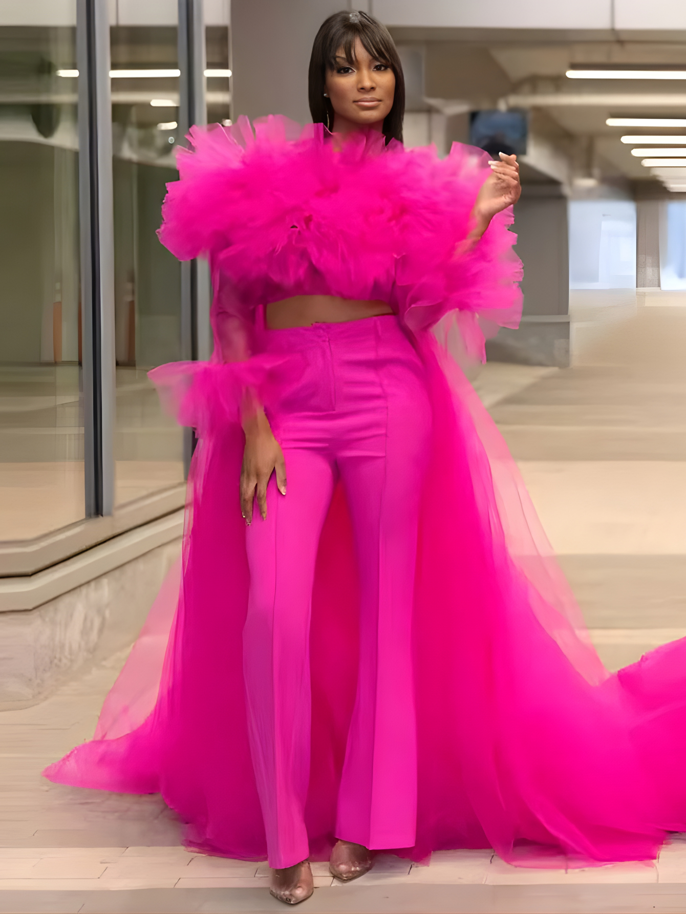Hot Pink Birthday Instagram Cape