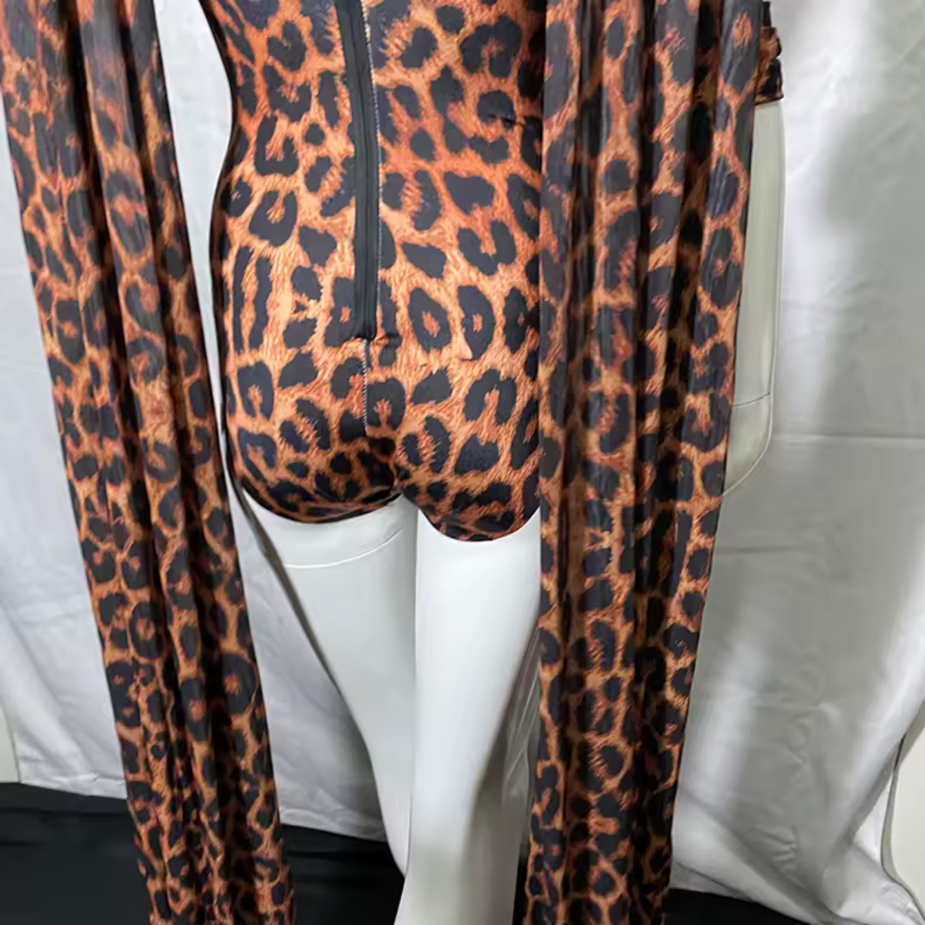 Leopard Drag Queen Costume With Gloves