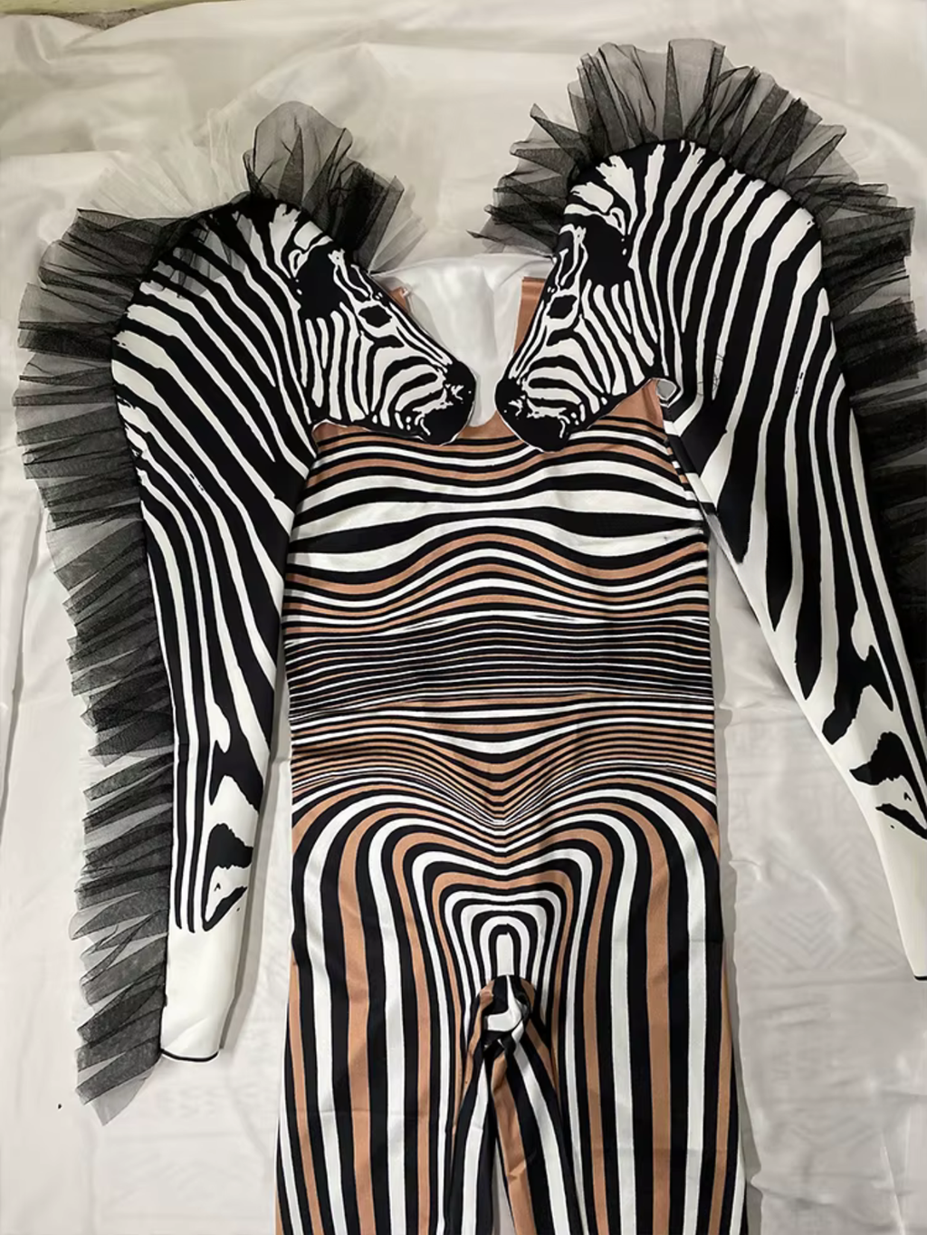 Drag Queen Zebra Costume