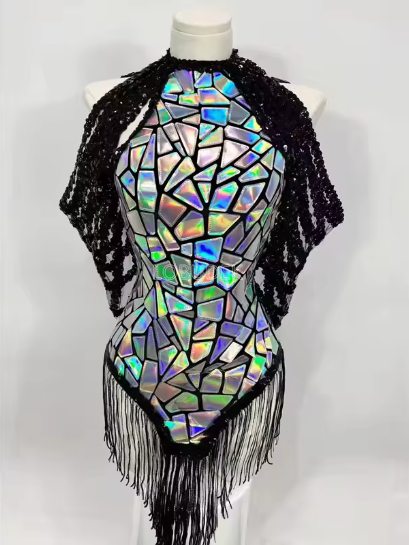 Mirror Fringe Dress