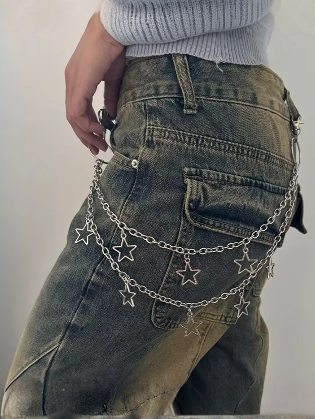 Star Astrology Wallet Chain