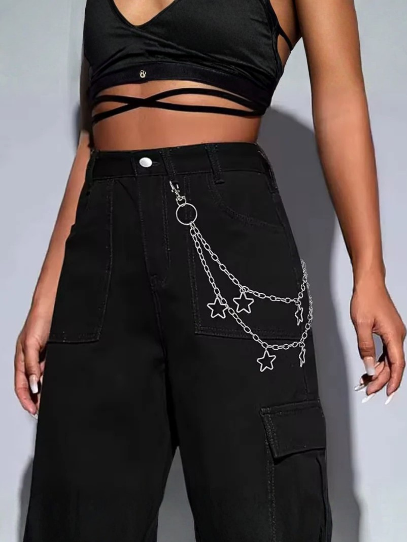 Star Astrology Wallet Chain