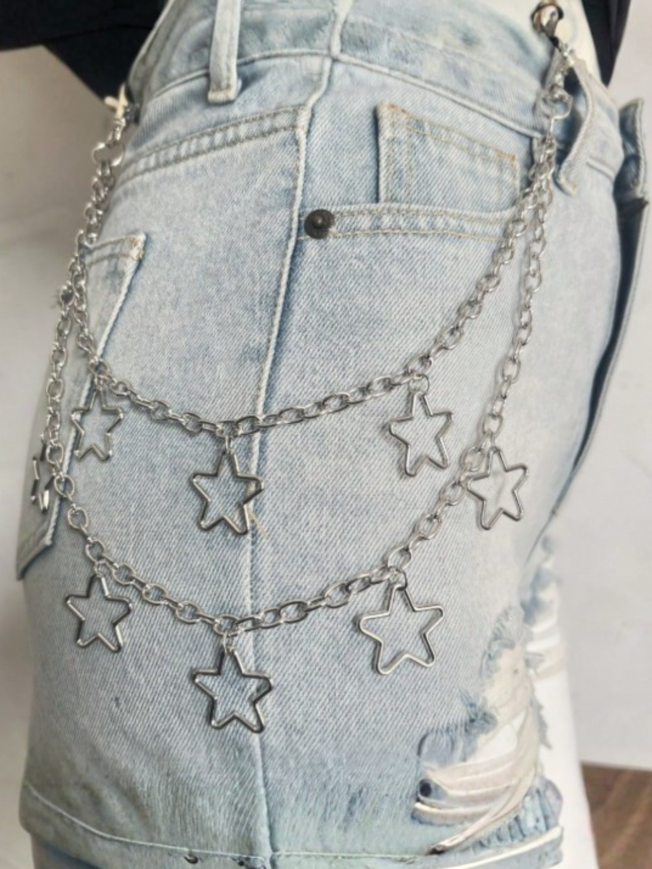 Star Astrology Wallet Chain