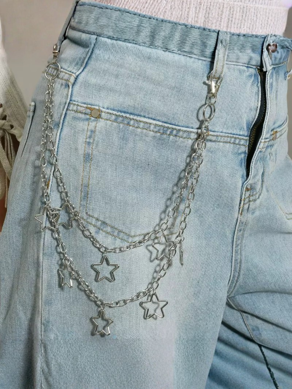 Star Astrology Wallet Chain