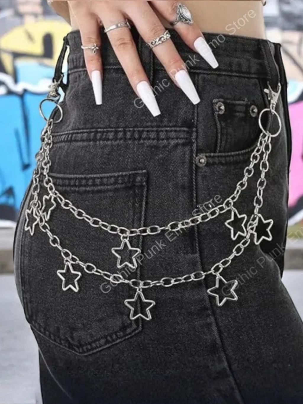 Star Astrology Wallet Chain