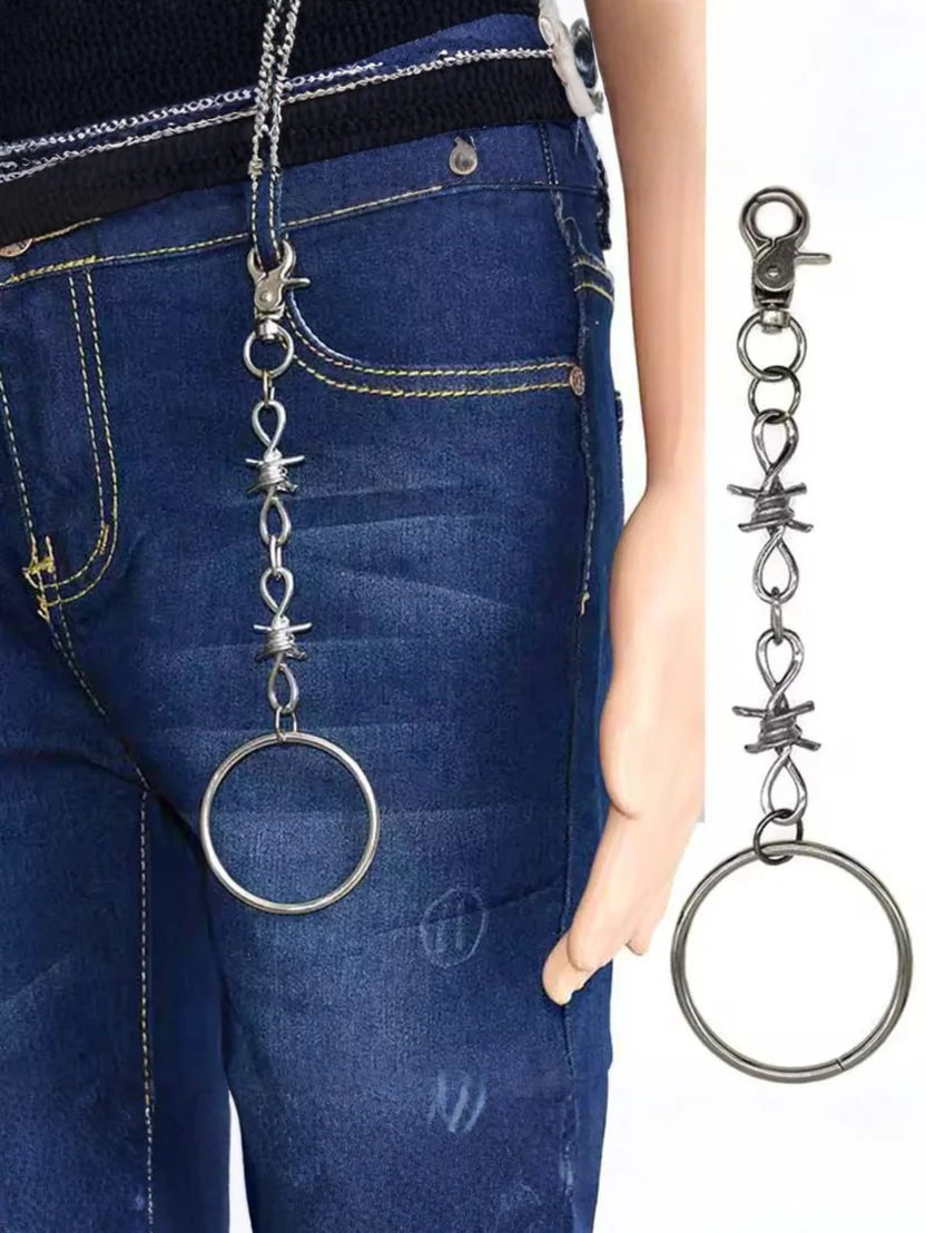 Y2K O-Ring Pants Chain