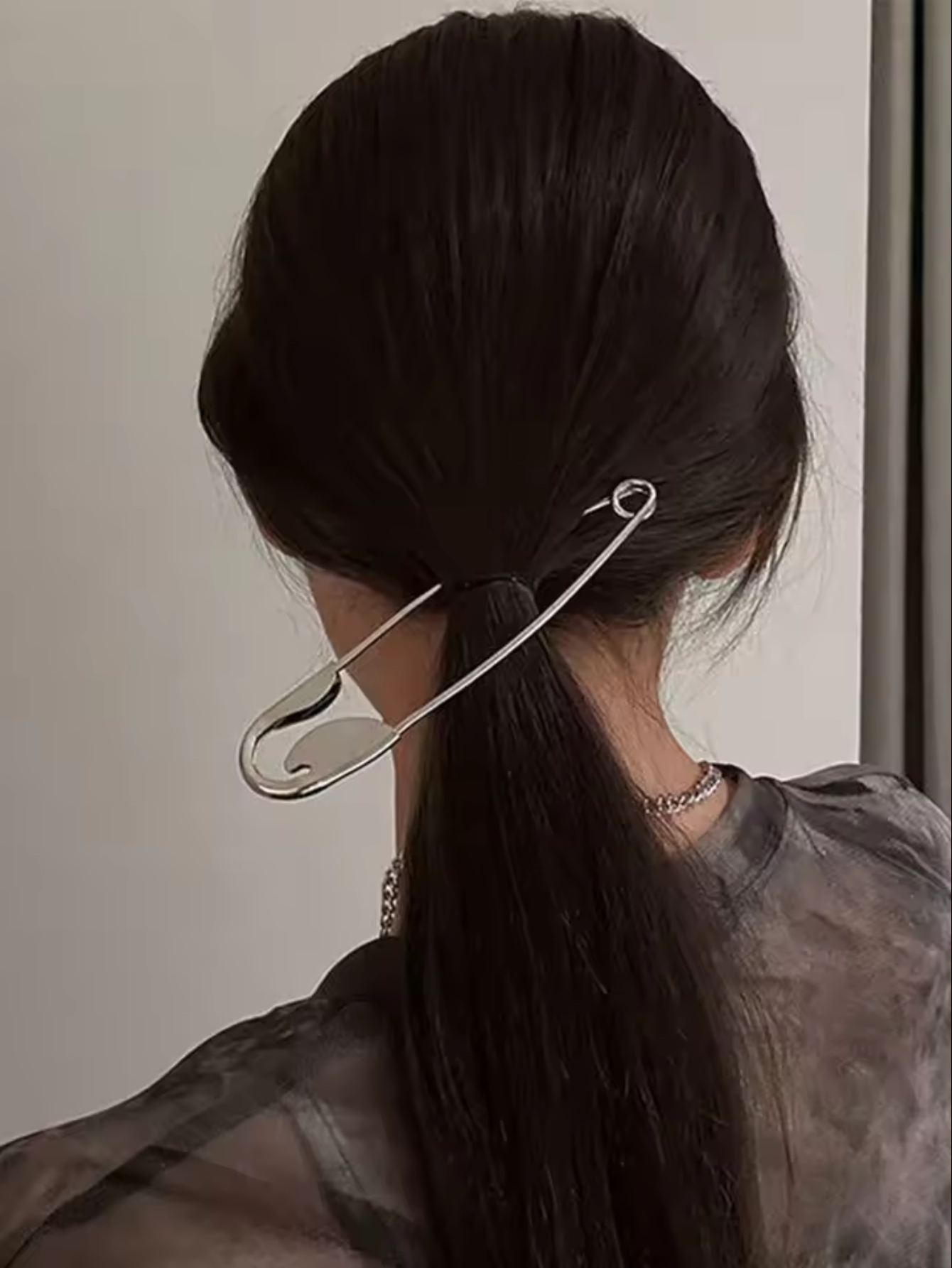 Punk Safety Pin Pants Clip
