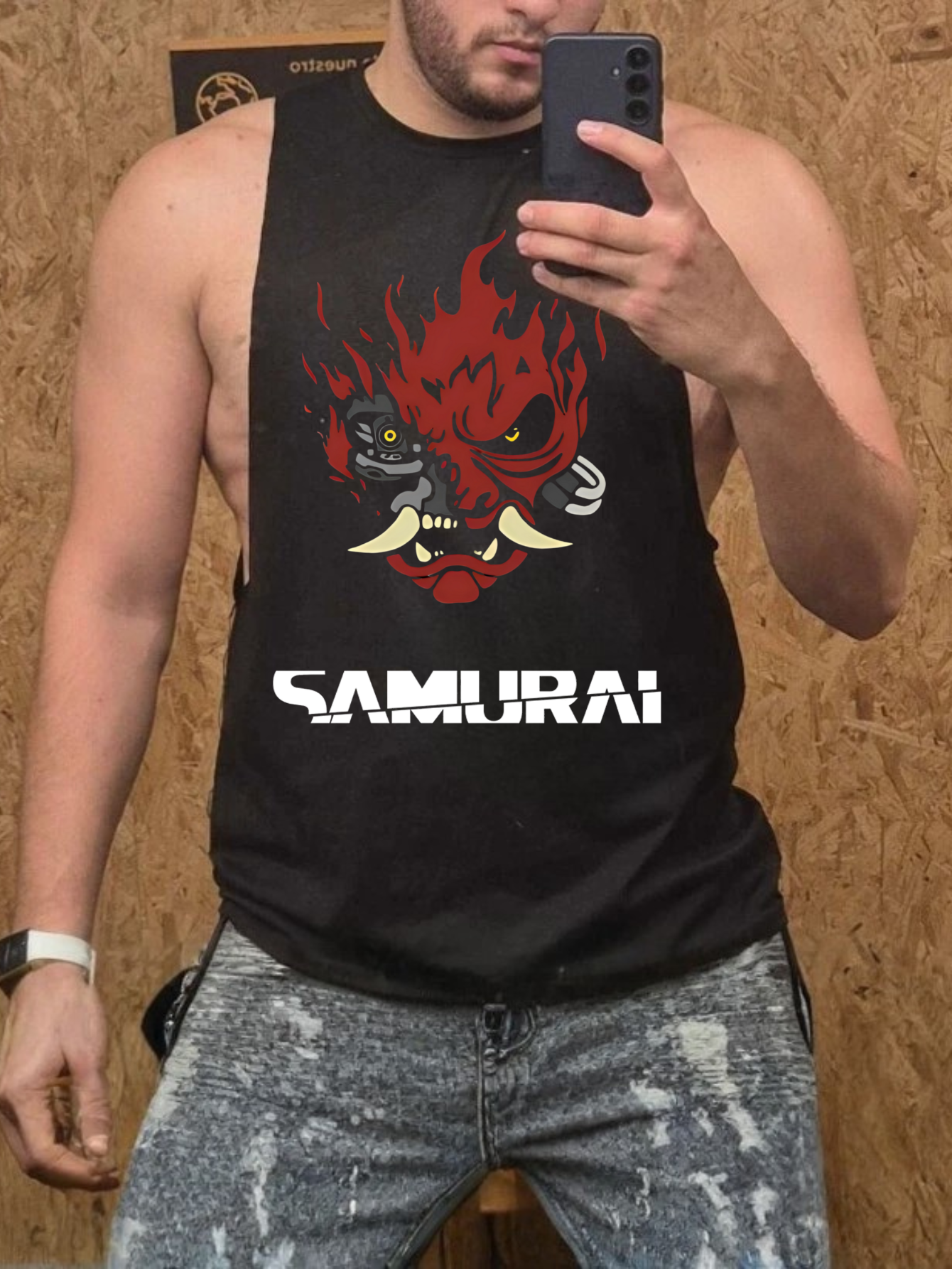 Johnny Silverhand Cyberpunk 2077 Tank Top