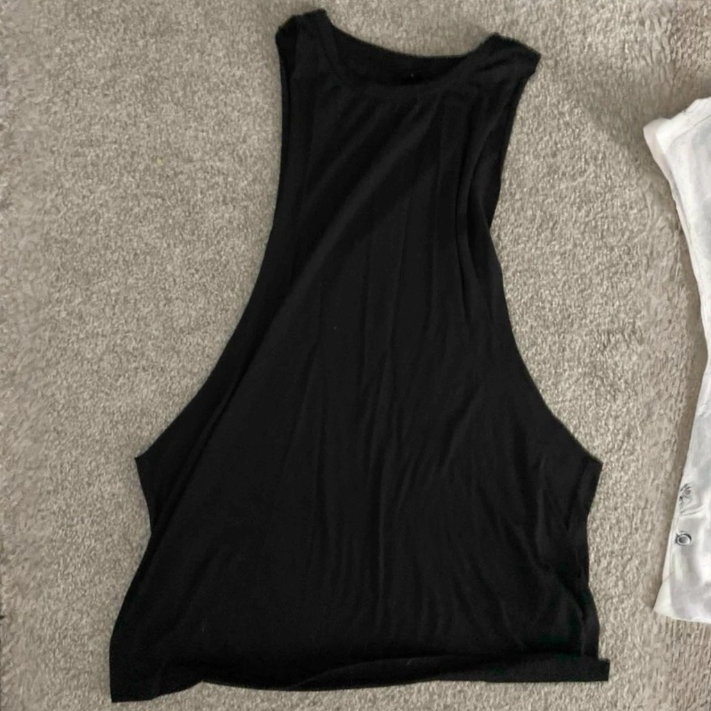 Deep Cut Muscle Tank Top Shirt