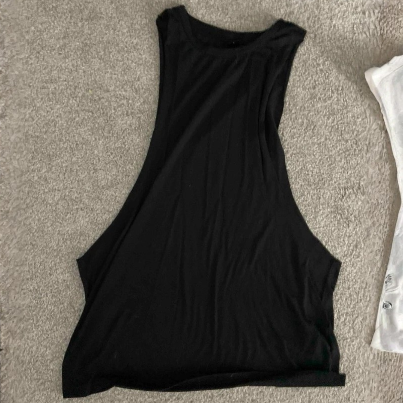 Deep Cut Muscle Tank Top Shirt