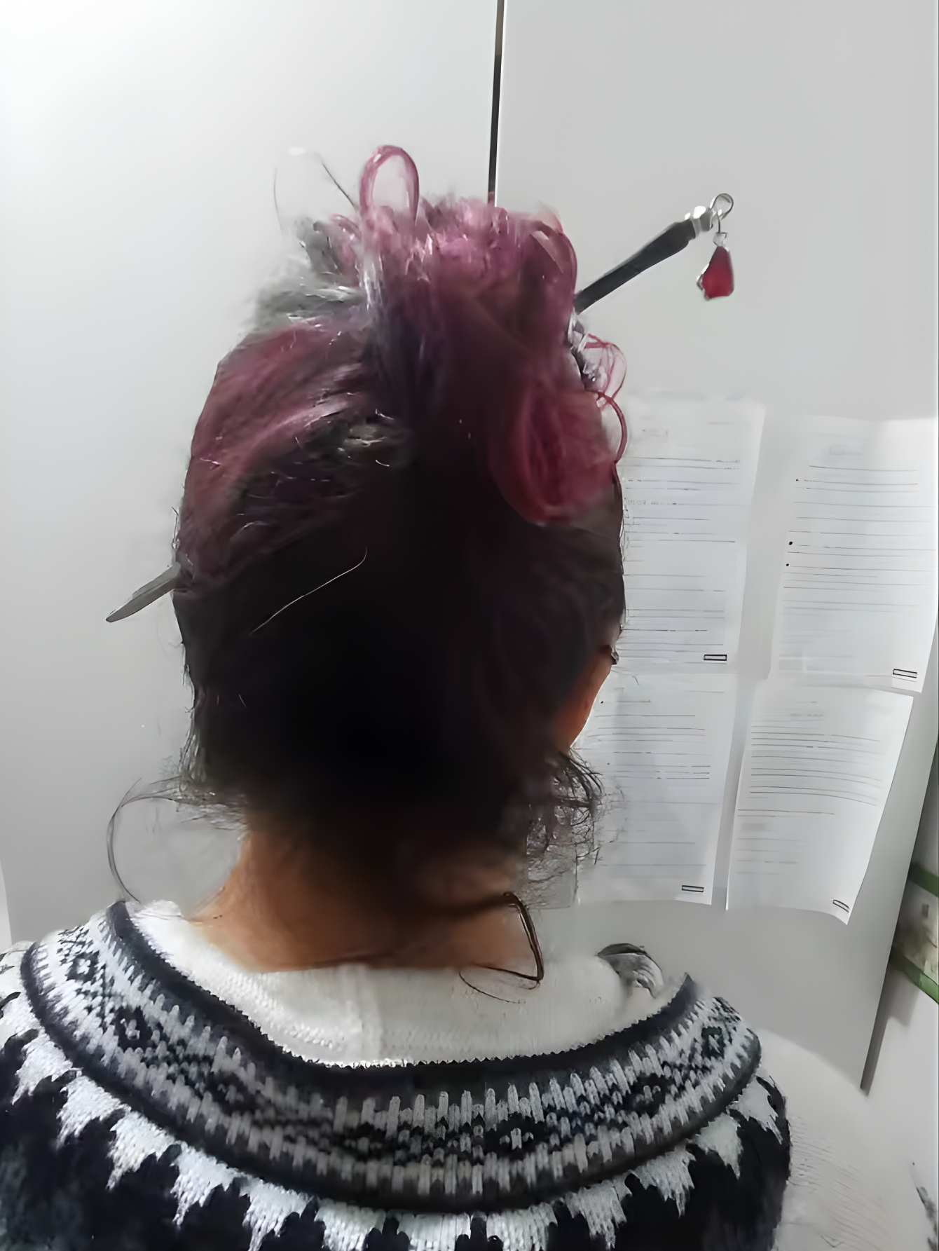Sword Hair Gothic Accessory