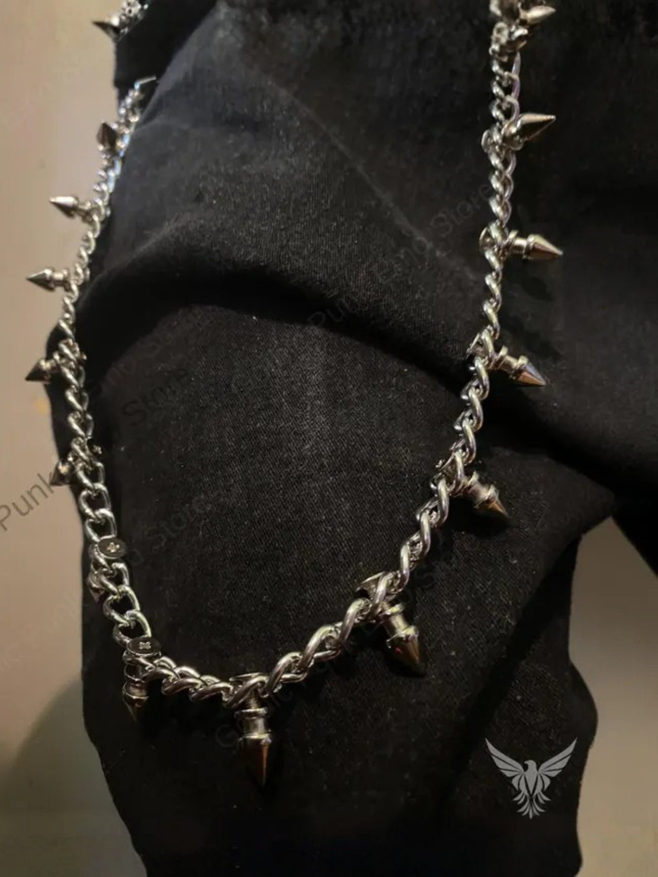 Spiked Gothic Pants Chain