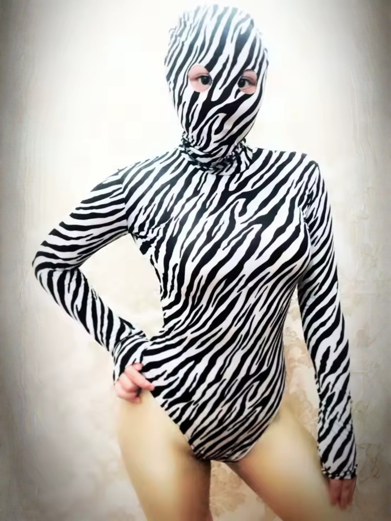 Drag Queen Zebra Hat Costume
