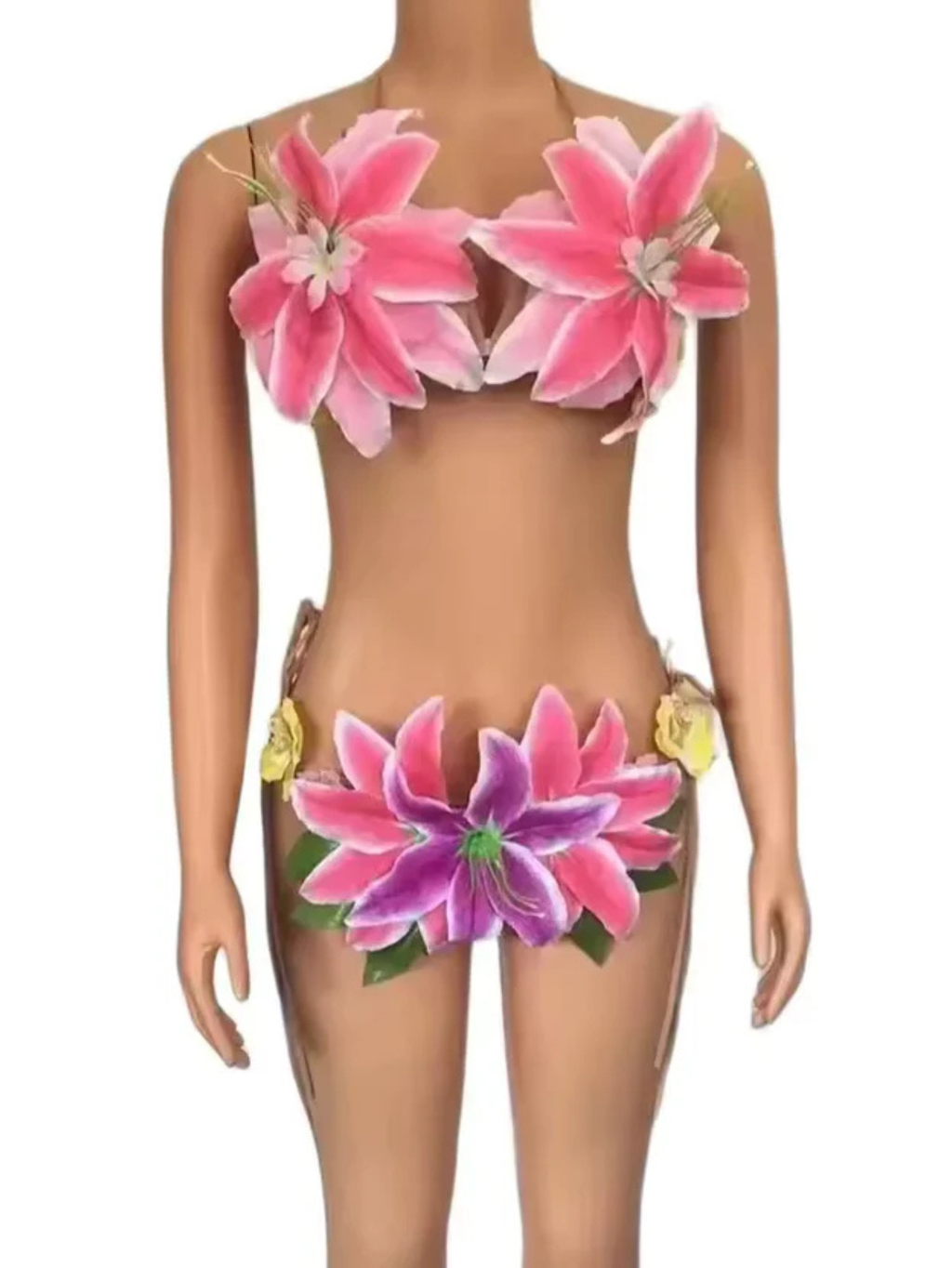 TikToc Flower 3D Bikini
