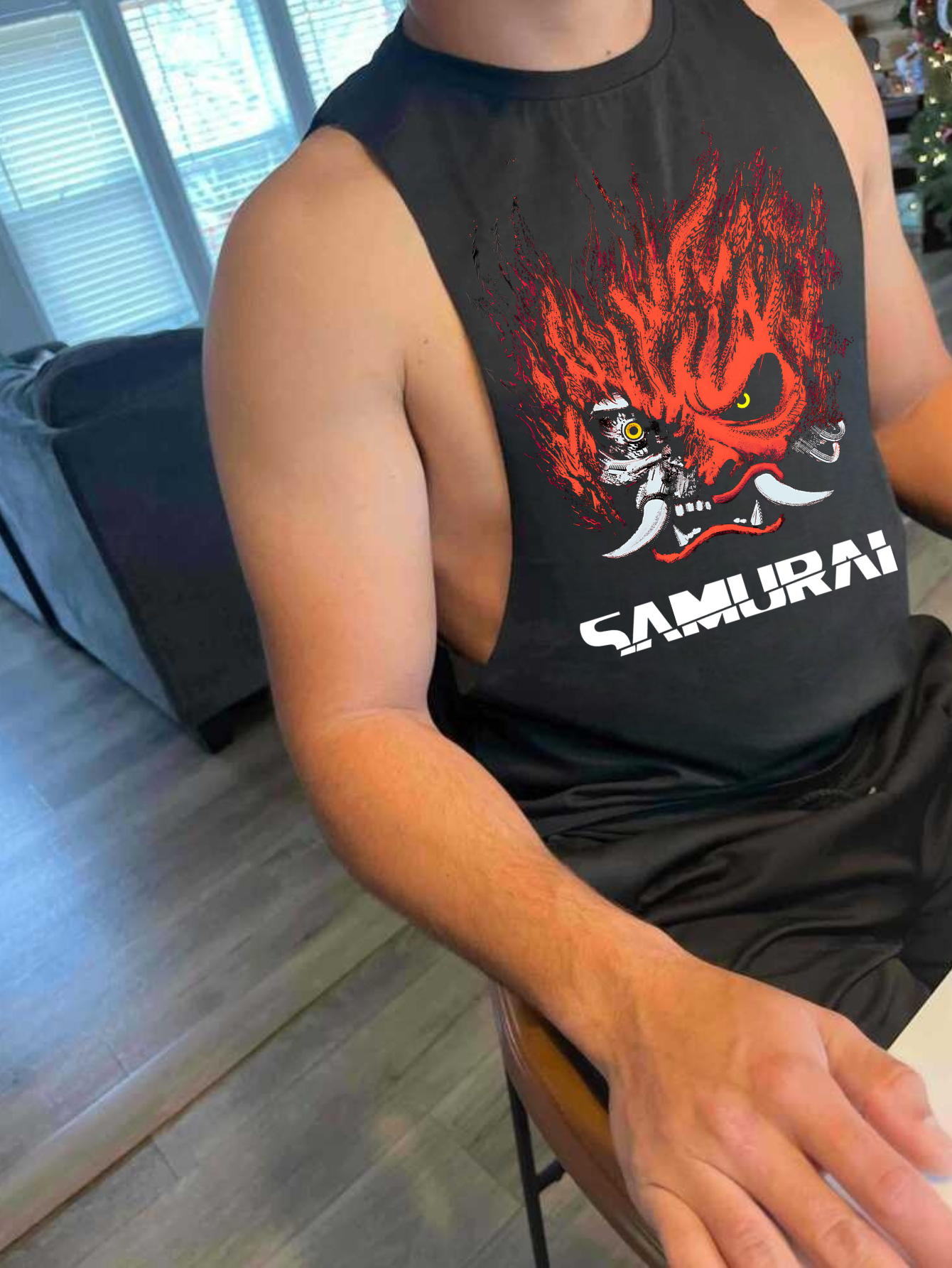 Johnny Silverhand Cyberpunk 2077 Tank Top