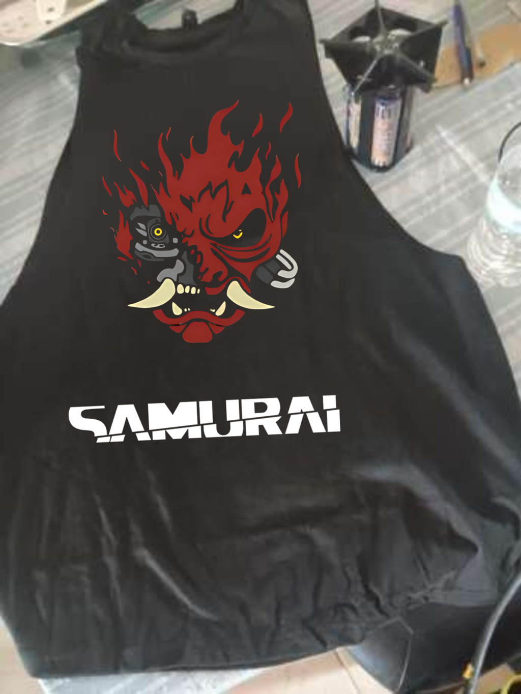 Johnny Silverhand Cyberpunk 2077 Tank Top