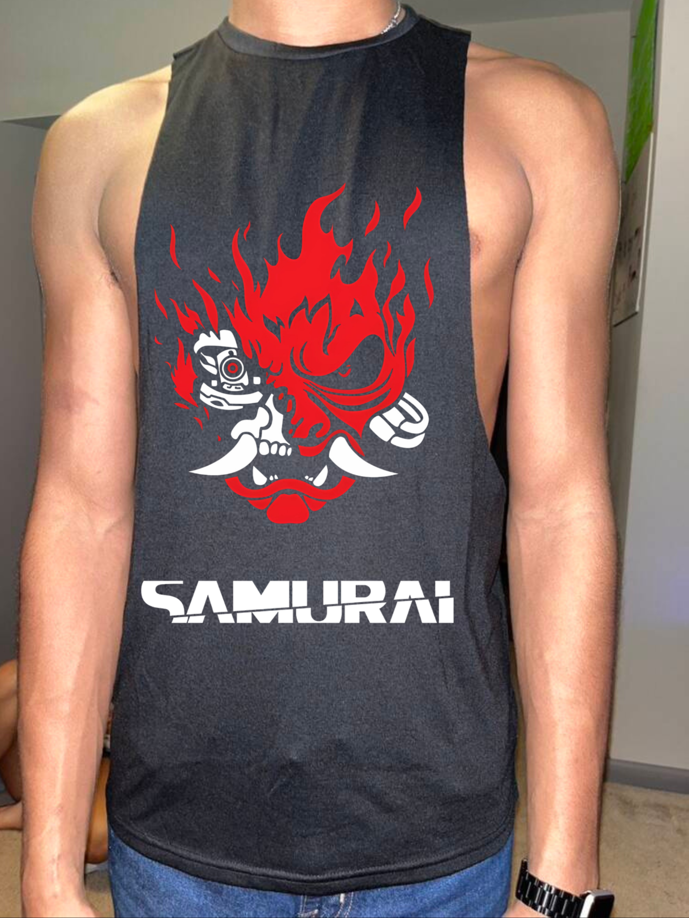 Johnny Silverhand Cyberpunk 2077 Tank Top