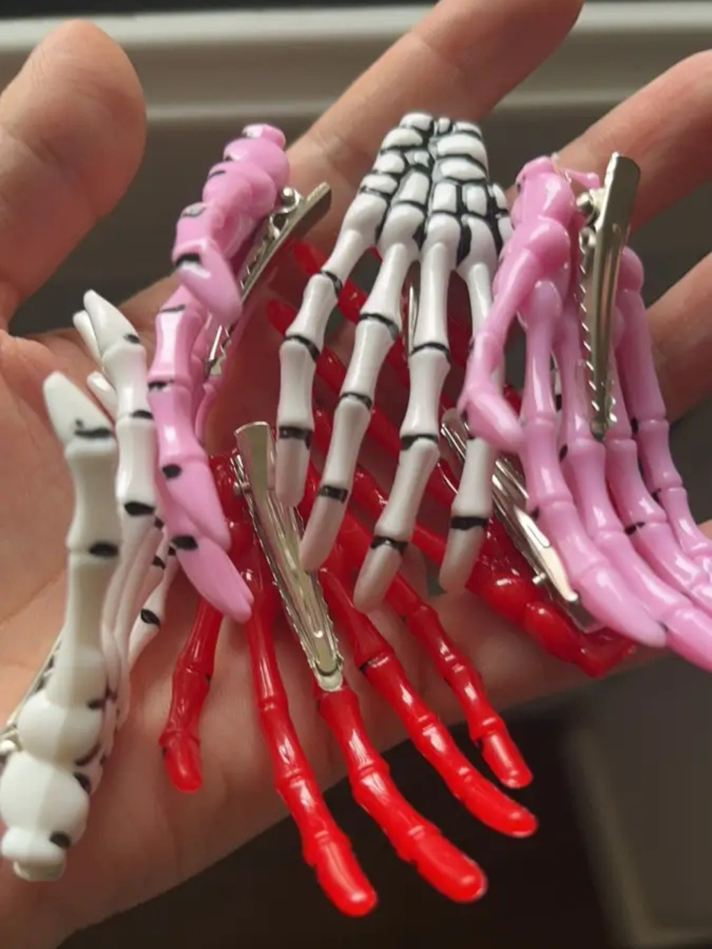 Viral Skeleton Hair Clips