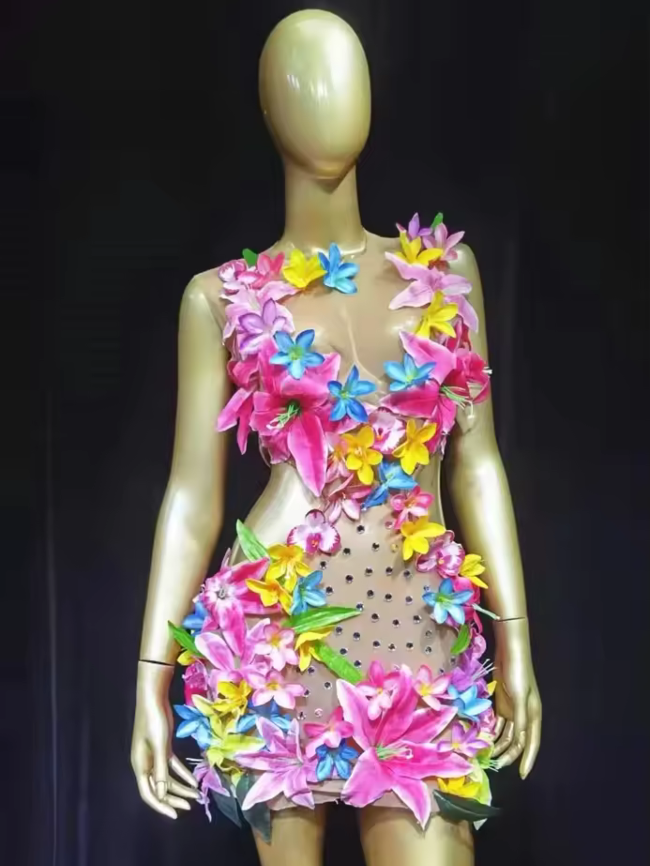 Flower Bikini Dress