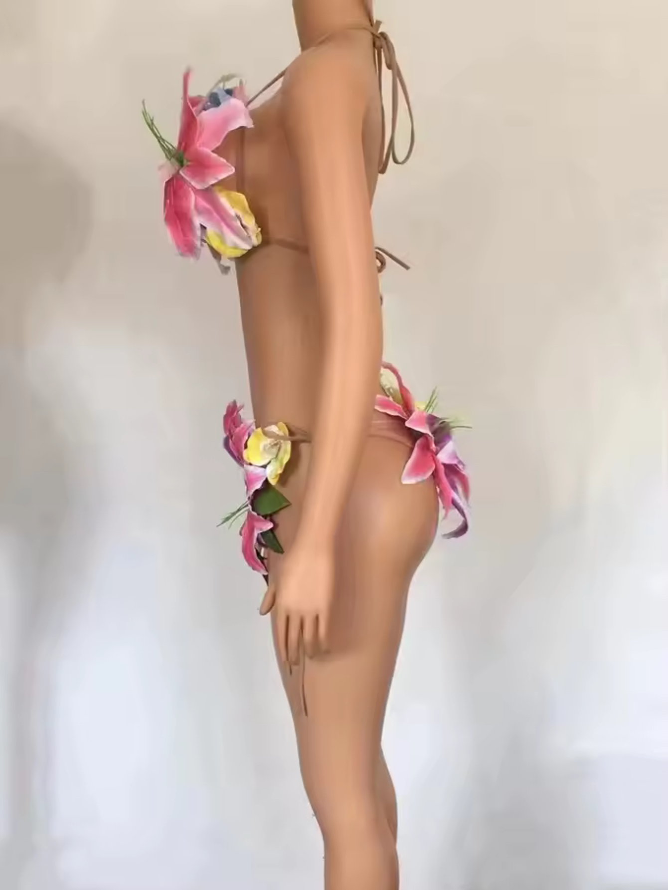 TikToc Flower 3D Bikini