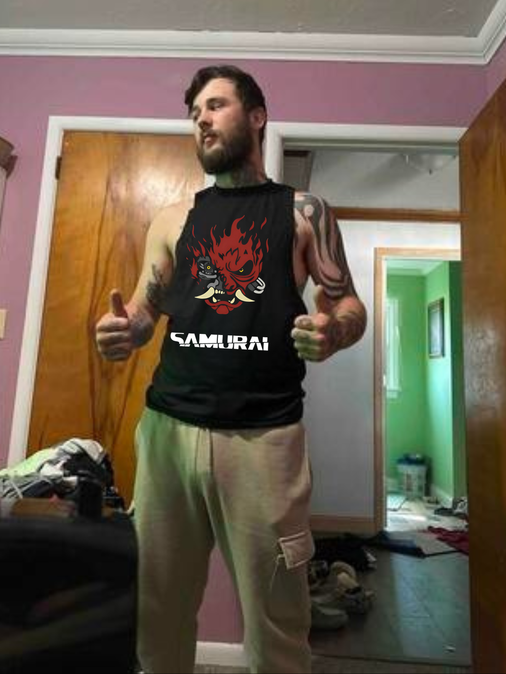 Johnny Silverhand Cyberpunk 2077 Tank Top