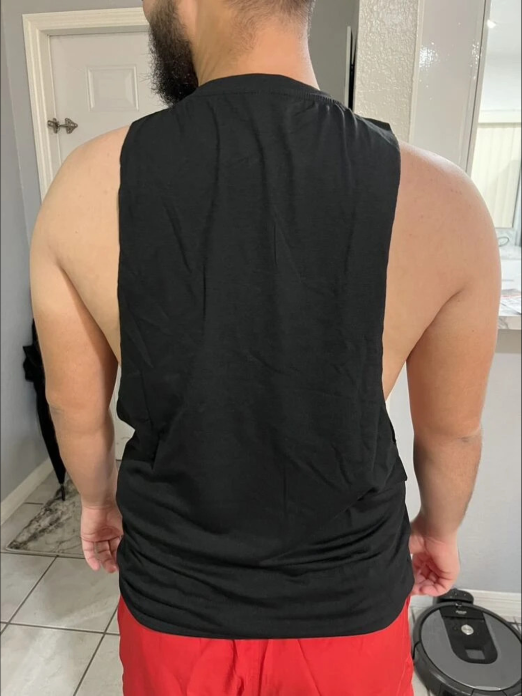 Deep Cut Muscle Tank Top Shirt