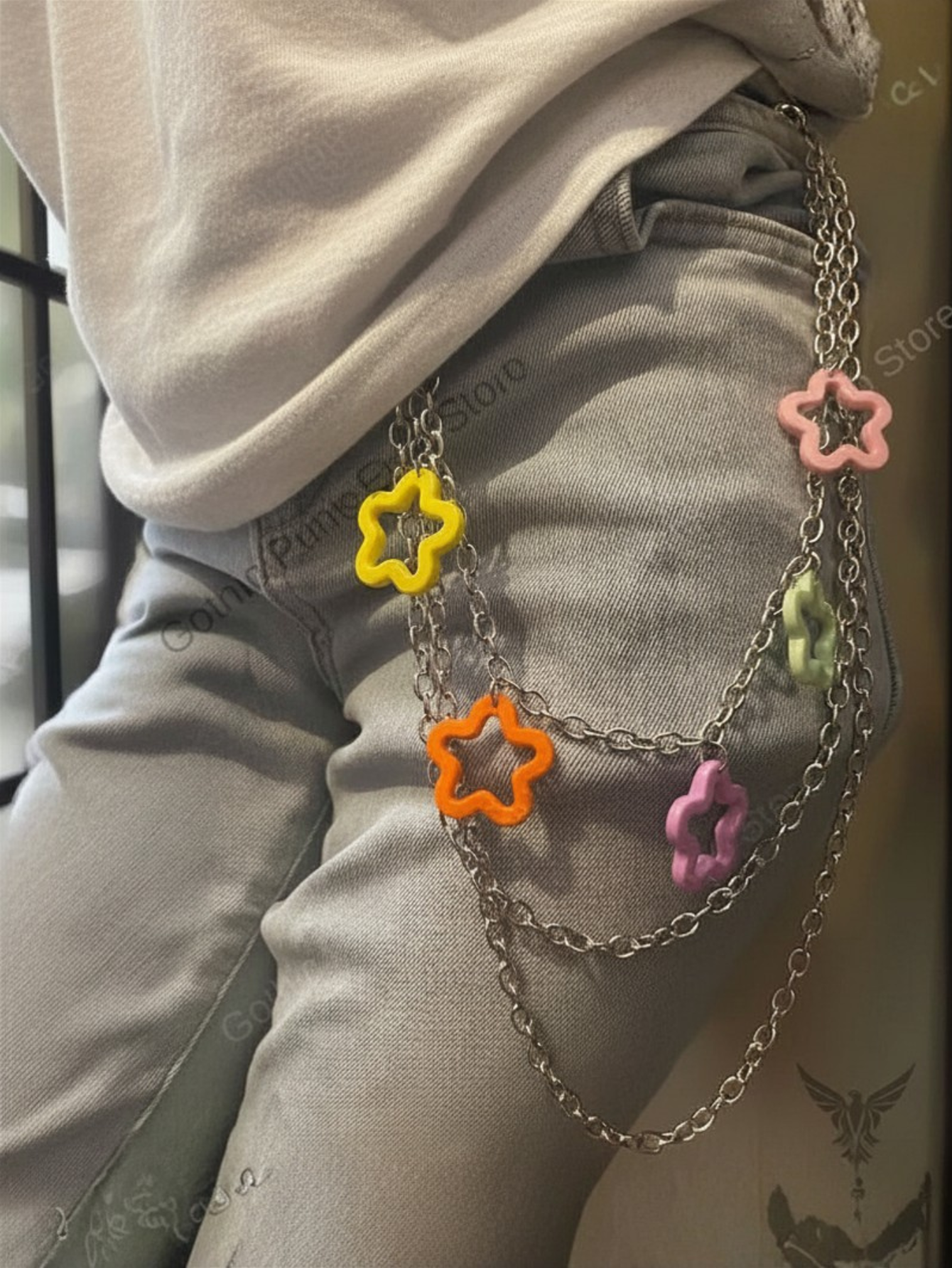 Star Astrology Pant Chain