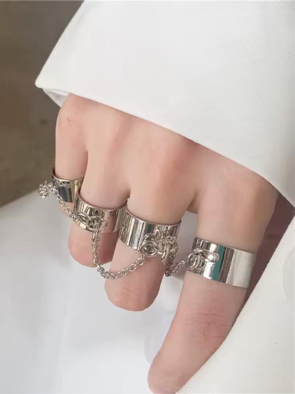 Kurapika Chain Ring Anime Cosplay