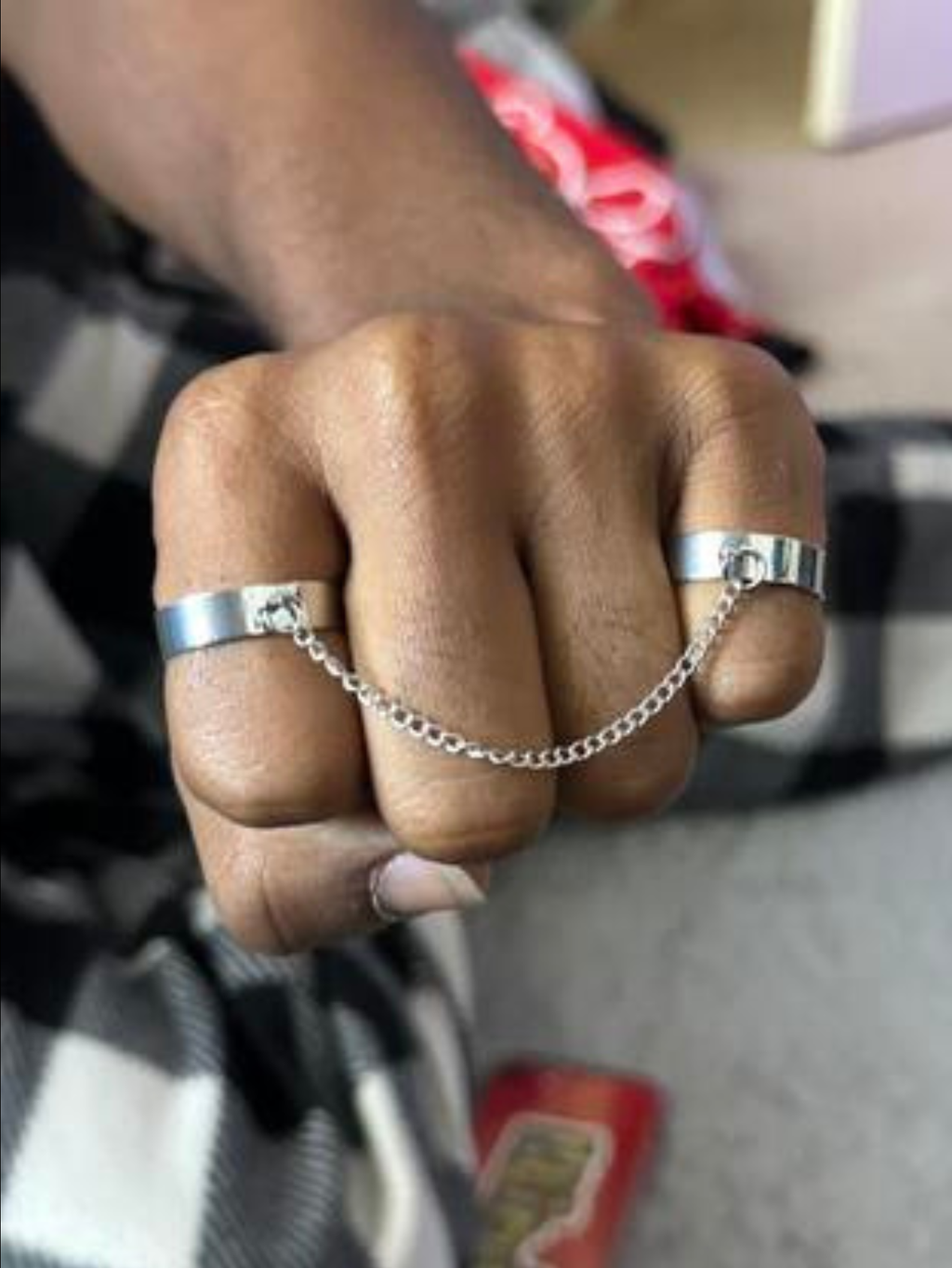 Kurapika Chain Ring Anime Cosplay