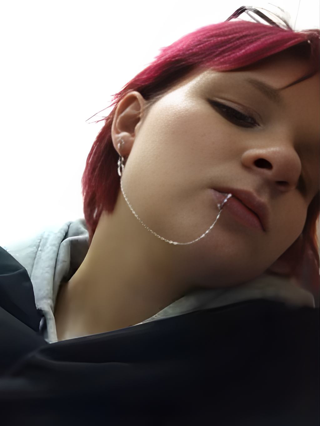 Lip to Ear Chain Anime Cosplay Jewelry