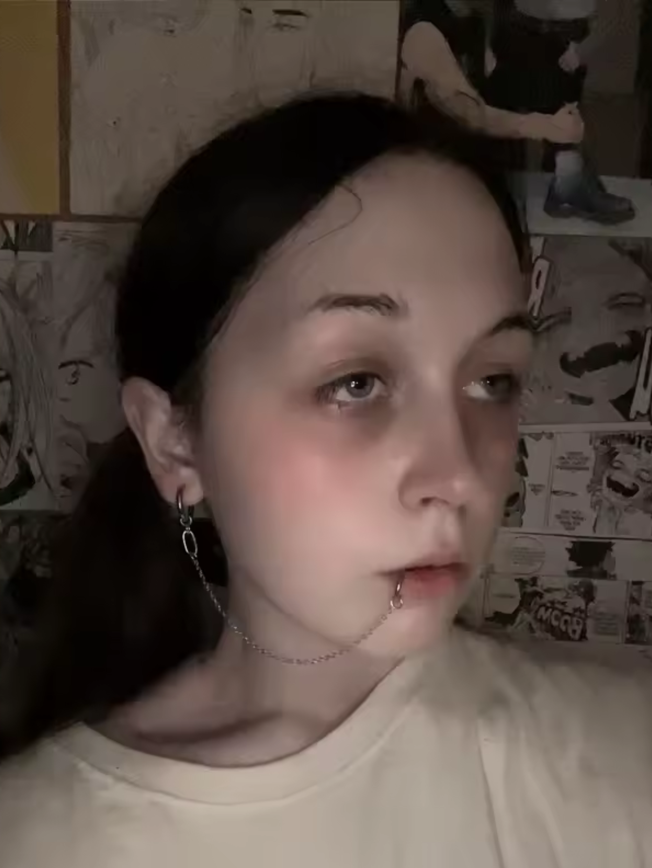 Lip to Ear Chain Anime Cosplay Jewelry