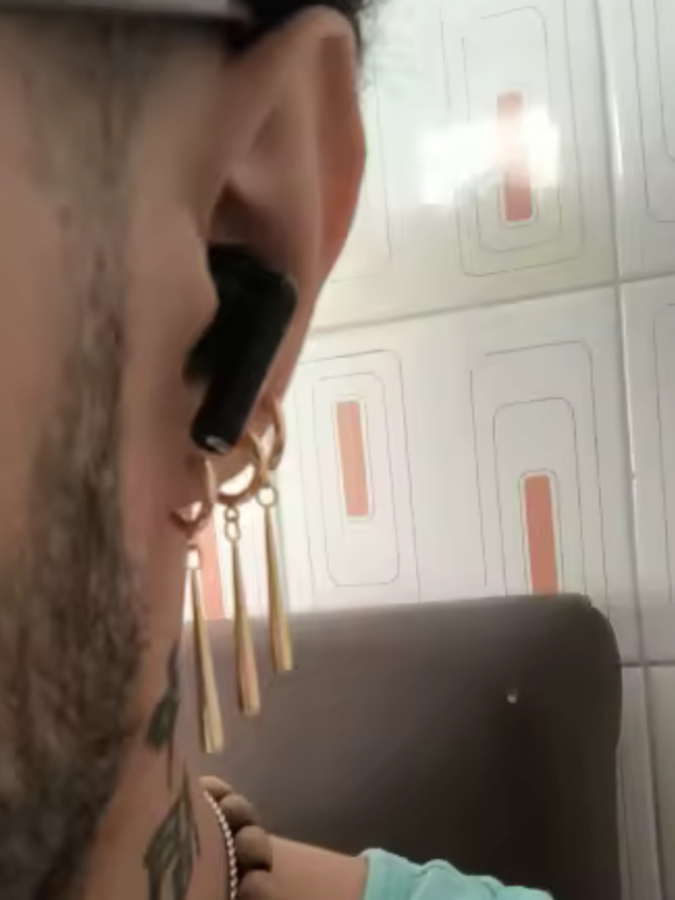 Zoro Gold Anime Cosplay Earrings