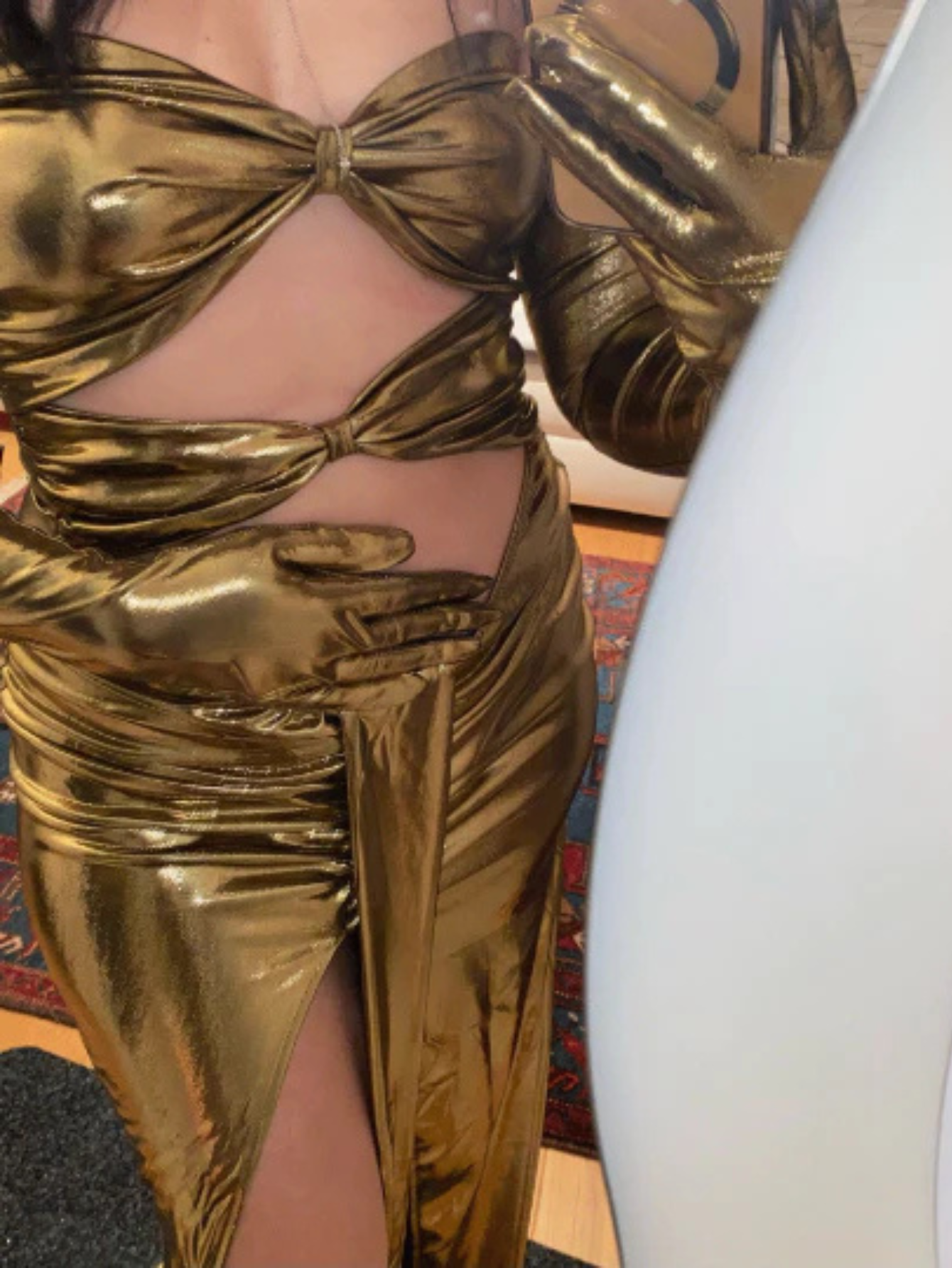 Gold Cleopatra Dress