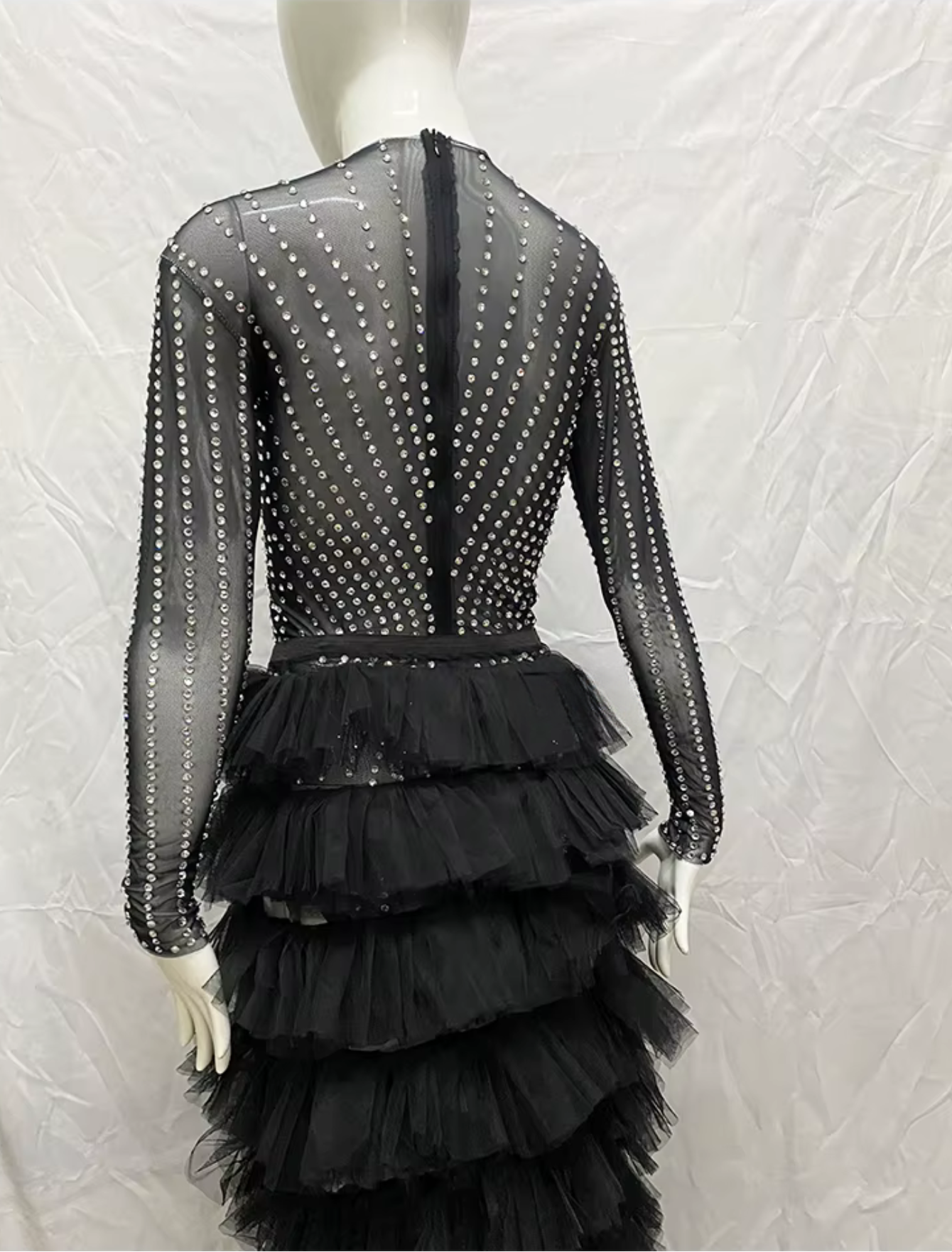 Goth Drag Queen 2Pc Costume