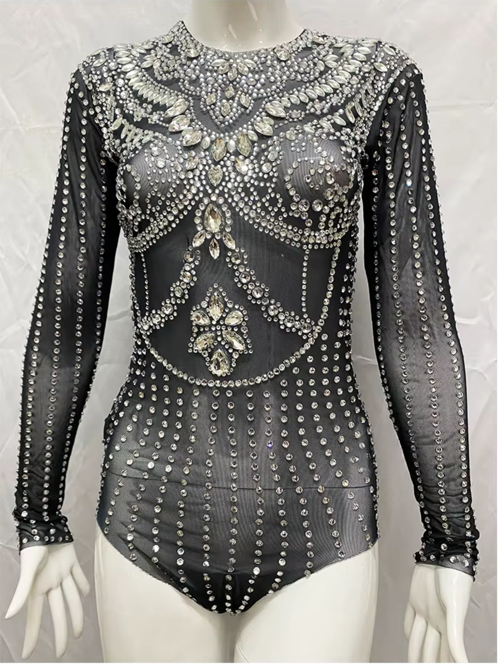 Goth Drag Queen 2Pc Costume
