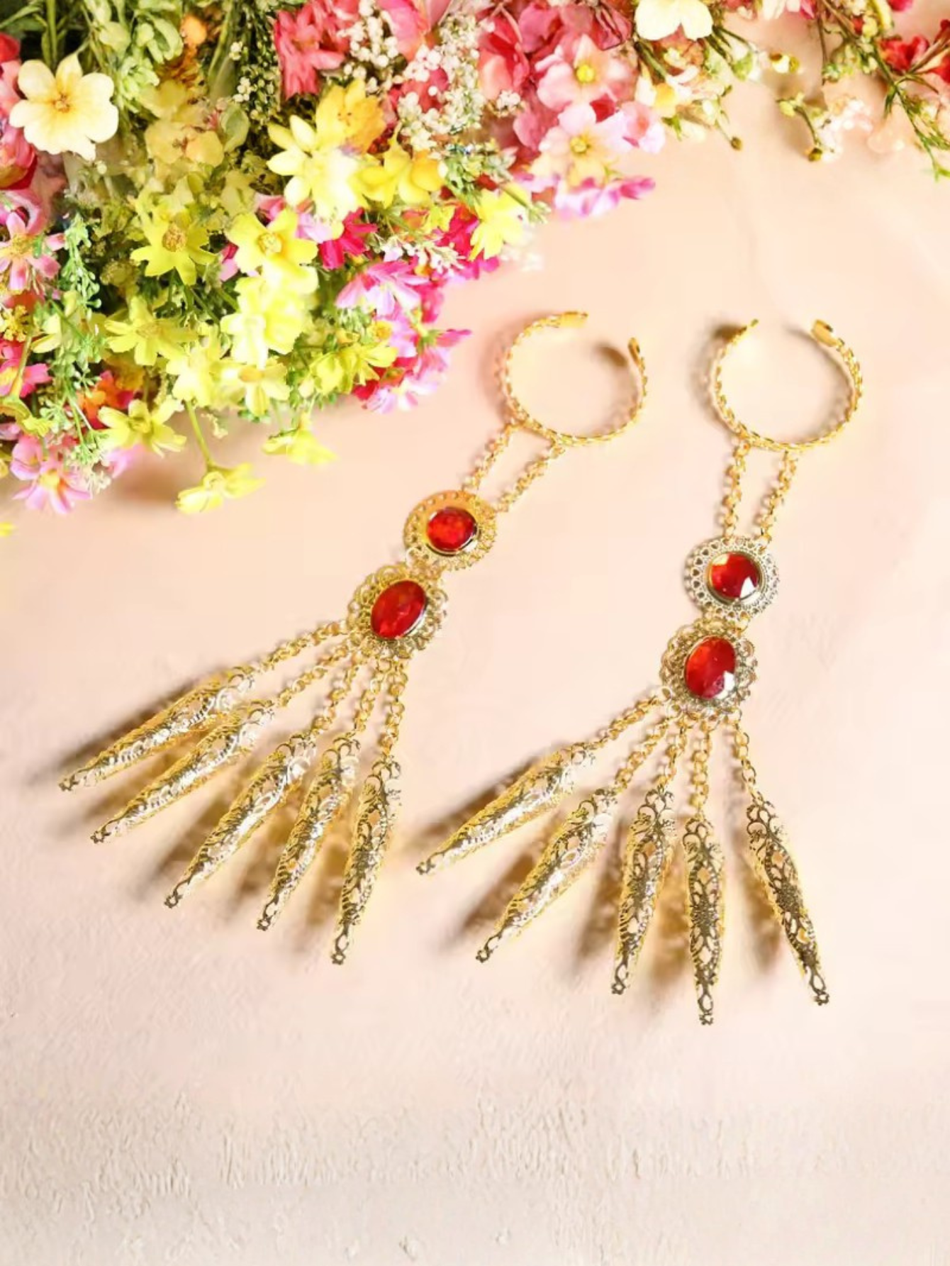 Indian Nail Finger Claws Bracelet