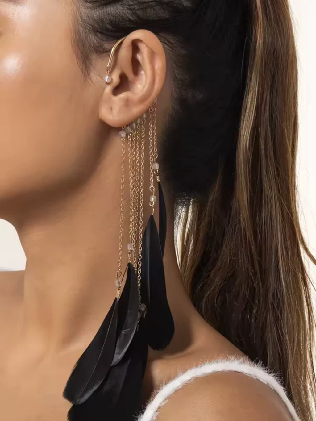Feather Ear Cuff